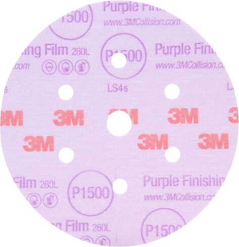 3M 6" P2000 درجة طلاء هوكيت باللون الأرجواني 50 حزمة in Saudi Arabia