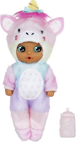 Baby Born Surprise Animal Babies Series 5/ Unwrap Surprises; Collectible Baby Dolls W/Soft Swaddle and Bunny Pouch;Dinosaur, Unicorn, Lion, Penguin, Cow. Gift K Ages 3+, Multicolor in Saudi Arabia