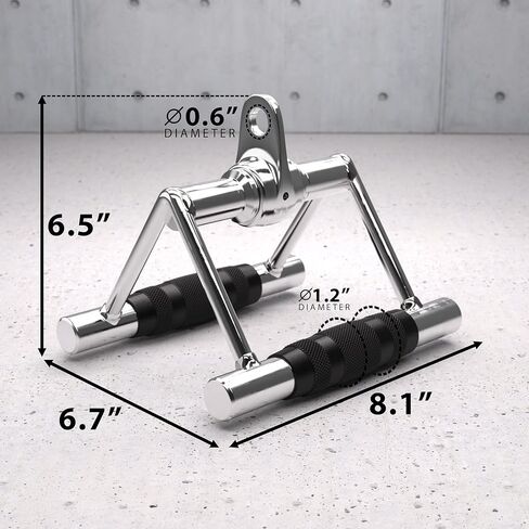 Synergee D Handle Cable Attachment – Home Gym Accessory for Cable Machine, D Ring Grip for Weight Workout in Saudi Arabia