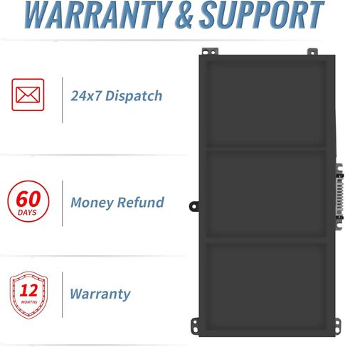BK03XL 916811-855 بطارية ل جناح HP X360 14-ba0xx 14-ba1xx 14m-ba0xx 14m-ba1xx 14-ba253cl 14m-ba011dx 14m-ba013dx 14m-ba114dx 14m-ba015dx 14-ba125cl 14-ba153cl 14-ba051cl 14-ba175nr 916812- 855 in Kuwait