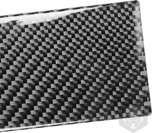 Real Carbon Fiber Armrest Storage Cup Holder Gears Panel Protective Cover Molding Trims Sticker Accessories for 2014 2015 2016 2017 2018 2019 Chevrolet Corvette C7 Z06 (Black) in Saudi Arabia