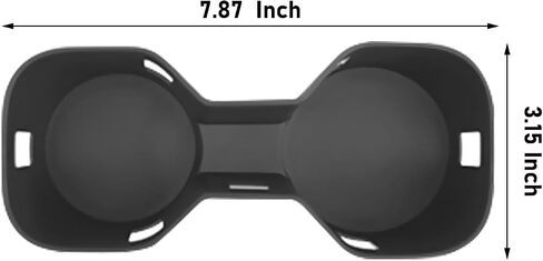 Compatible with 2023 2024 Lexus RX Cup Holder Insert,2023 2024 RX 350 350h 550h 450h+ Center Console Cup Holders for 2023 2024 RX Accessories(TPE Material) in Kuwait
