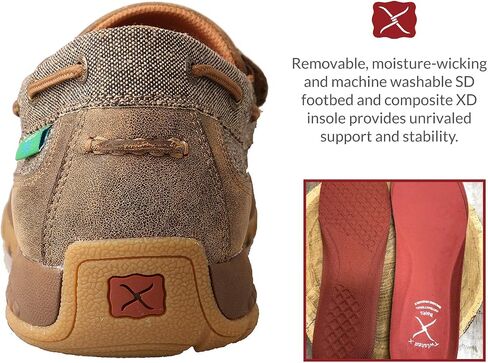 Twisted X Men's Original Slip-on Driving Moc Moccasins in Saudi Arabia