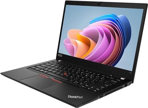 Lenovo Thinkpad T14 (Gen 1) كمبيوتر محمول للأعمال، 14 بوصة FHD (1920x1080)، Intel Core i7-10610U 1.7 جيجا هرتز، 16 جيجا DDR4، 512 جيجا NVMe SSD، Thunderbolt 3، HDMI، كاميرا ويب، Windows 10 Pro (متجدد) in Saudi Arabia