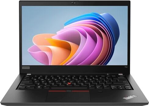 Lenovo Thinkpad T14 (Gen 1) كمبيوتر محمول للأعمال، 14 بوصة FHD (1920x1080)، Intel Core i7-10610U 1.7 جيجا هرتز، 16 جيجا DDR4، 512 جيجا NVMe SSD، Thunderbolt 3، HDMI، كاميرا ويب، Windows 10 Pro (متجدد) in Saudi Arabia