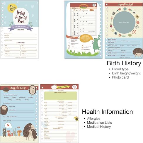 Baby Tracking Journal for Newborns (Girl Edition) - Baby Diary, Daily Activity Log, Developmental Milestones, Immunization Schedule, Health Record, Emergency Contacts, and More! - Made by Doctors for in Saudi Arabia