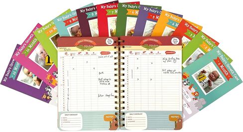 Baby Tracking Journal for Newborns (Girl Edition) - Baby Diary, Daily Activity Log, Developmental Milestones, Immunization Schedule, Health Record, Emergency Contacts, and More! - Made by Doctors for in Saudi Arabia