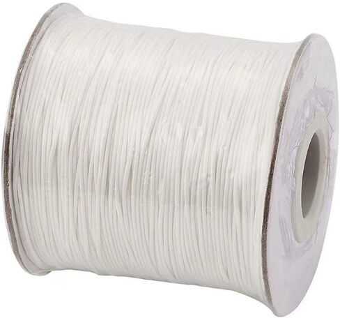 Elecrelive 109.4 Yards 1mm Waxed Polyester Cords Macrame Bracelet Cord 10 Colors Wax Coated String for DIY Friendship Bracelets Necklace Jewelry Making in Saudi Arabia