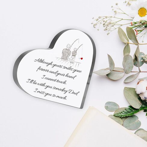 A Letter from Heaven Sign, Loss of Loved One Sympathy Gift, Memorial Gifts for Loss Keepsake, In Memory of Loved One Sign, Grief Bereavement Remembrance Plaque Decor for Family Members in Saudi Arabia