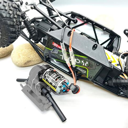 Aluminum Chassis Skid Plate&Transmission Housing Set for Axial UTB18 Capra 4WD 1/18 Trail Buggy Upgrade Part (Dark Blue) in Kuwait