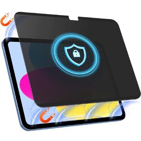 MoKo Screen Protector for iPad 10th Generation 10.9 Inch 2022, Magnetic Anti-Fingerprint PET Screen Protector Film with Efficient Privacy Protection for iPad 10 Generation 2022 Release, Matte