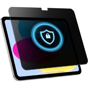 MoKo Screen Protector for iPad 10th Generation 10.9 Inch 2022, Magnetic Anti-Fingerprint PET Screen Protector Film with Efficient Privacy Protection for iPad 10 Generation 2022 Release, Matte
