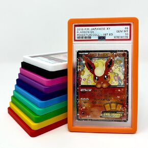 Bumper Guard for PSA Graded Cards ONLY | Shield Your Slabs! | Ultimate Edge Protector Bumper [Orange]