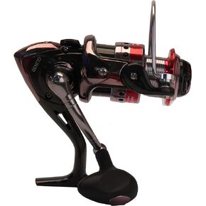 Eagle Claw GUN-30 Gunnison Spinning Reel, Size: 30, 5.1: Gear Ratio, 7+1 Bearings,brown