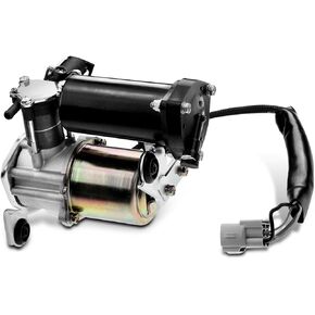A-Premium Air Suspension Compressor Compatible with Toyota 4Runner & Lexus GX470 2003-2009, with Dryer, Replace# 4891060020,4891060021