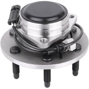 2WD Front Wheel Bearing Hub Assembly 515054 Fits for Chevy Silverado 1500 99-06,GMC Sierra 1500/Yukon 00-06,Cadillac Escalade 02-06 6Lugs W/ABS