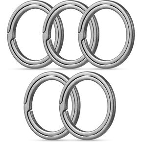 حلقات مفاتيح من التيتانيوم من TISUR لسلاسل المفاتيح، مجموعة تنظيم مفاتيح الدفع الجانبي سريعة الفك in Kuwait