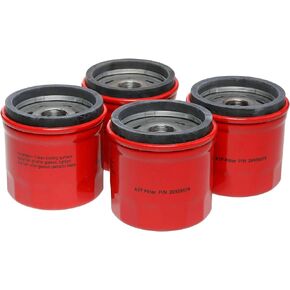 4 Pcs BAIZHIHUA 29539579 External Spin-on Oil Filter Compatible with Chevy Silverado/GMC Sierra 2500HD 3500 2001-2019 6.6L Duramax Transmission Replaces P550606, 57701, TF950, HF35296, BT8460, LFH8737