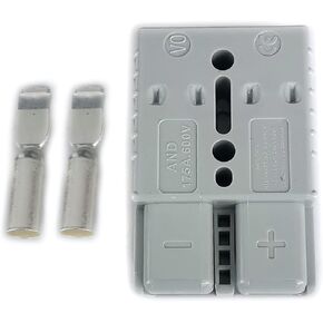 2pcs 175A Battery Quick Connect Disconnect Electrical Plug 175A 600V 2AWG Compatible with Winch or Trailer
