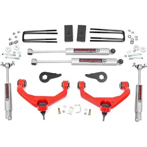 Rough Country 3.5" Lift Kit for 2011-2019 Chevy/GMC 2500/3500 2WD/4WD- 95920RED