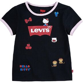 Levi's® Baby Girl's Hello Kitty Ringer Top (Toddler)