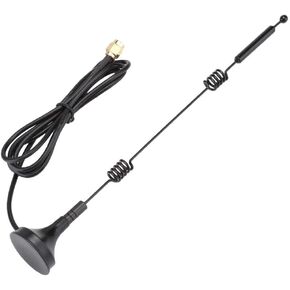 WiFi Router Antenna Omnidirectional Dual Band 2.4/5GHZ SMA Inner Hole Female 12DBi High Gain Double Helix Antenna