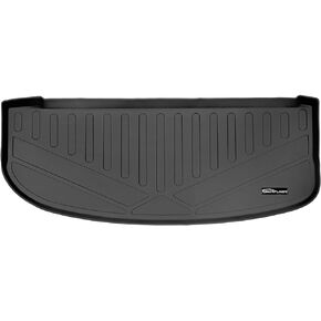 SMARTLINER All Weather Custom Fit Black Cargo Liner Behind The 3rd Row Compatible with 2020-2023 Kia Telluride