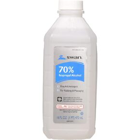 Swan Isoprophyl Alcohol, 70% 16 oz (Pack of 11)