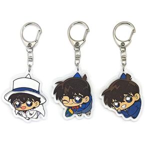Inc. - Set of 3 Detective Conan Acrylic Keychain Conan Edogawa, Kaito Kuroba, Shinichi Kudo v2
