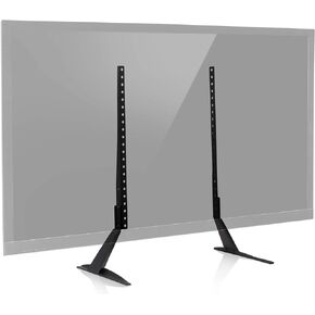 تركيبها! حامل تلفزيون عالمي، حامل تلفزيون، أرجل تلفزيون لتلفزيونات بلازما LCD/LED/OLED مقاس 22-60 بوصة، ارتفاع قابل للتعديل، سعة 110 رطل، VESA حتى 800 × 400 مم