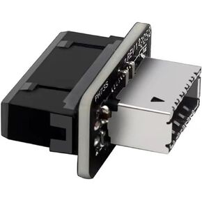 USB Front Panel Adapter USB 3.0 Front 19PIN to 3.1 Type C Front Panel Header Type E Adapter 20 to 19 Pin Expansion Card