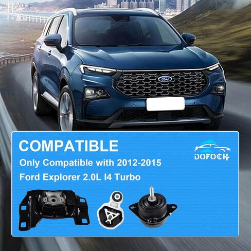 3 قطعة محرك المحرك وناقل الحركة جبل استبدال ل Explorer 2011-2015 V6 3.5L المحرك التلقائي Trans استبدال # A5635 A5663HY A5734 3255 3392 3439 in Kuwait