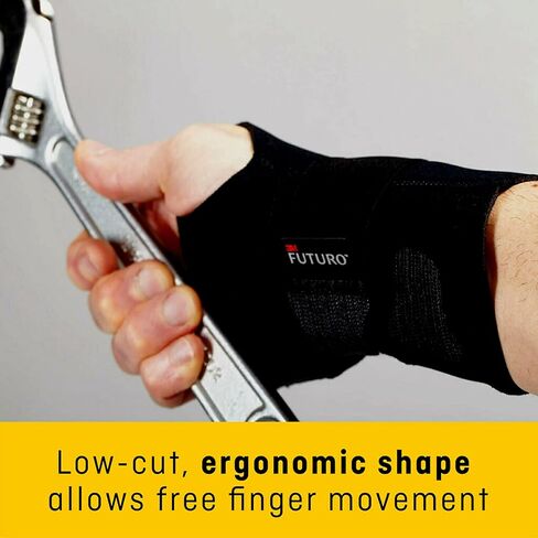 FUTURO Compression Stabilizing Wrist Brace, Left Hand, S/M in Saudi Arabia
