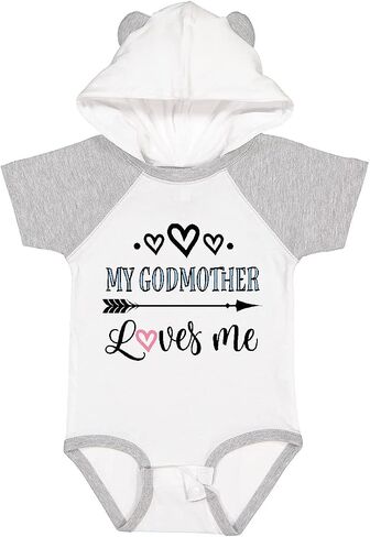 inktastic My Godmother Loves Me Godchild Baby Bodysuit in Saudi Arabia