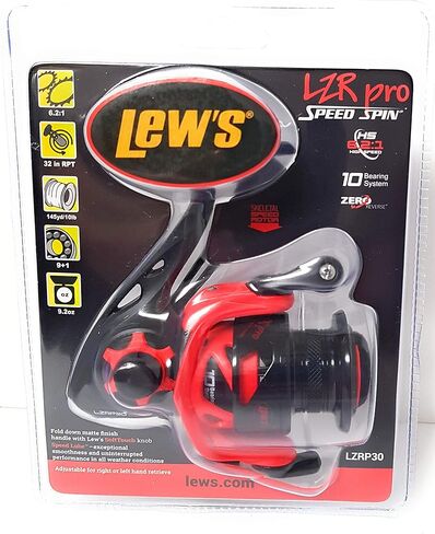 Lew's Speed ​​Spin LZR PRO LZRP30C 6:2:1 نسبة التروس in Saudi Arabia