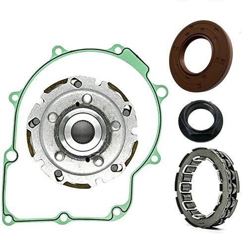 WET CLUTCH SHOE CARRIER WITH GASKET BERING NUT FIT FOR YAMAHA GRIZZLY 660 02-08 RHINO 660 04-07 in Saudi Arabia