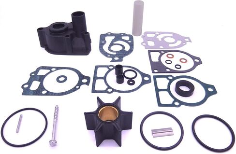 Boat Engine 46-96148T8 46-96148A8 46-96148Q8 46-96148A5 46-42579A4 46-44292A4 46-48747A3 Water Pump Repair Kit with Housing for Mercury Mariner Mercruiser 80HP-225HP, for Sierra 18-3316 18-3517 in Saudi Arabia
