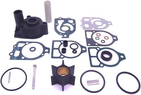 Boat Engine 46-96148T8 46-96148A8 46-96148Q8 46-96148A5 46-42579A4 46-44292A4 46-48747A3 Water Pump Repair Kit with Housing for Mercury Mariner Mercruiser 80HP-225HP, for Sierra 18-3316 18-3517 in Saudi Arabia