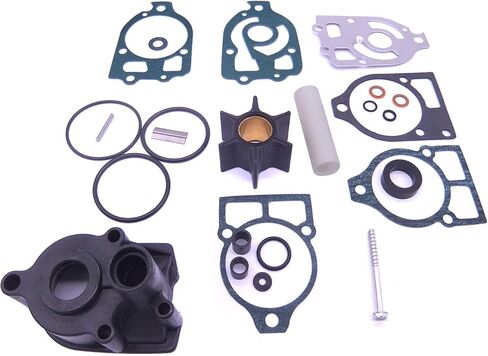 Boat Engine 46-96148T8 46-96148A8 46-96148Q8 46-96148A5 46-42579A4 46-44292A4 46-48747A3 Water Pump Repair Kit with Housing for Mercury Mariner Mercruiser 80HP-225HP, for Sierra 18-3316 18-3517 in Saudi Arabia