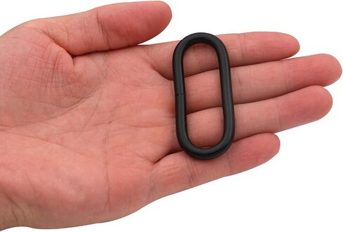 BIKICOCO 2'' Metal Oval Ring Buckle Loops Non Welded for Leather Purse Bags Handbag Straps in Saudi Arabia