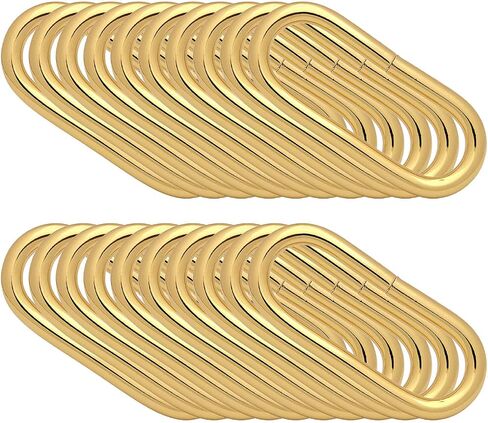 BIKICOCO 2'' Metal Oval Ring Buckle Loops Non Welded for Leather Purse Bags Handbag Straps in Saudi Arabia