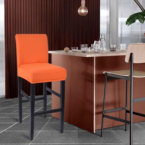 Stretch Slipcovers Chair Cover for Counter Height Side Chairs Covers Stretch Protectors in Saudi Arabia