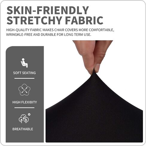 Stretch Slipcovers Chair Cover for Counter Height Side Chairs Covers Stretch Protectors in Saudi Arabia
