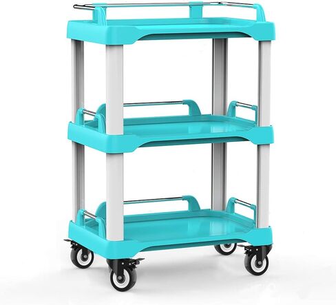 عجلات دوارة مقاس 2 بوصة مع قفل مزدوج آمن وعجلات من رغوة البولي يوريثان لا تصدر ضوضاء، شديدة التحمل - 150 رطلًا لكل عجلة (عبوة من 4 قطع) in Kuwait