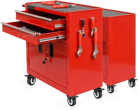 عجلات دوارة مقاس 2 بوصة مع قفل مزدوج آمن وعجلات من رغوة البولي يوريثان لا تصدر ضوضاء، شديدة التحمل - 150 رطلًا لكل عجلة (عبوة من 4 قطع) in Kuwait