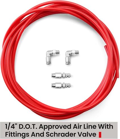 مجموعات تعليق أكياس الهواء الزنبركية VIGOR المتوافقة مع مجموعة نوابض مساعدة الهواء الخلفية لسيارة Ford F-150 2WD و4WD طراز 2015-2023، تصل إلى 5000 رطل من سعة تسوية الحمل in Kuwait