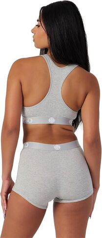 PSD Women's ATHL Grey Modal Sports Bra, Gray, M in Saudi Arabia