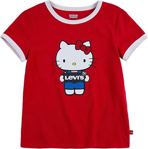 Levi's® Baby Girl's Hello Kitty Ringer Top (Toddler) in Saudi Arabia