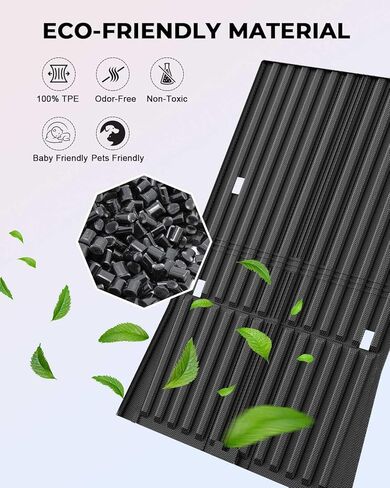 Tesla Cybertruck Floor Mats, Cybertruck All-Weather Liners, Custom Made TPE Eco-Friendly, Waterproof Anti-Slip Anti-Scratch Tesla Cybertruck Floor Mat Interior Accessories (Set of 3 PCS) in Saudi Arabia