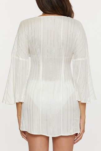BECCA Radiance V-Neck Tunic, Casual, Beach Cover Ups for Women in Kuwait